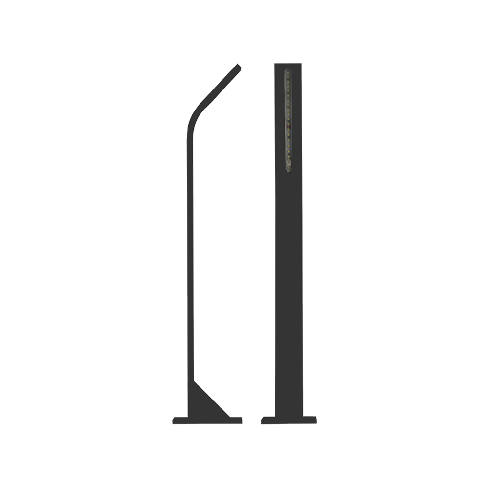 Venkovní LED osvětlení STIK M, barva RAL7016, H-750mm