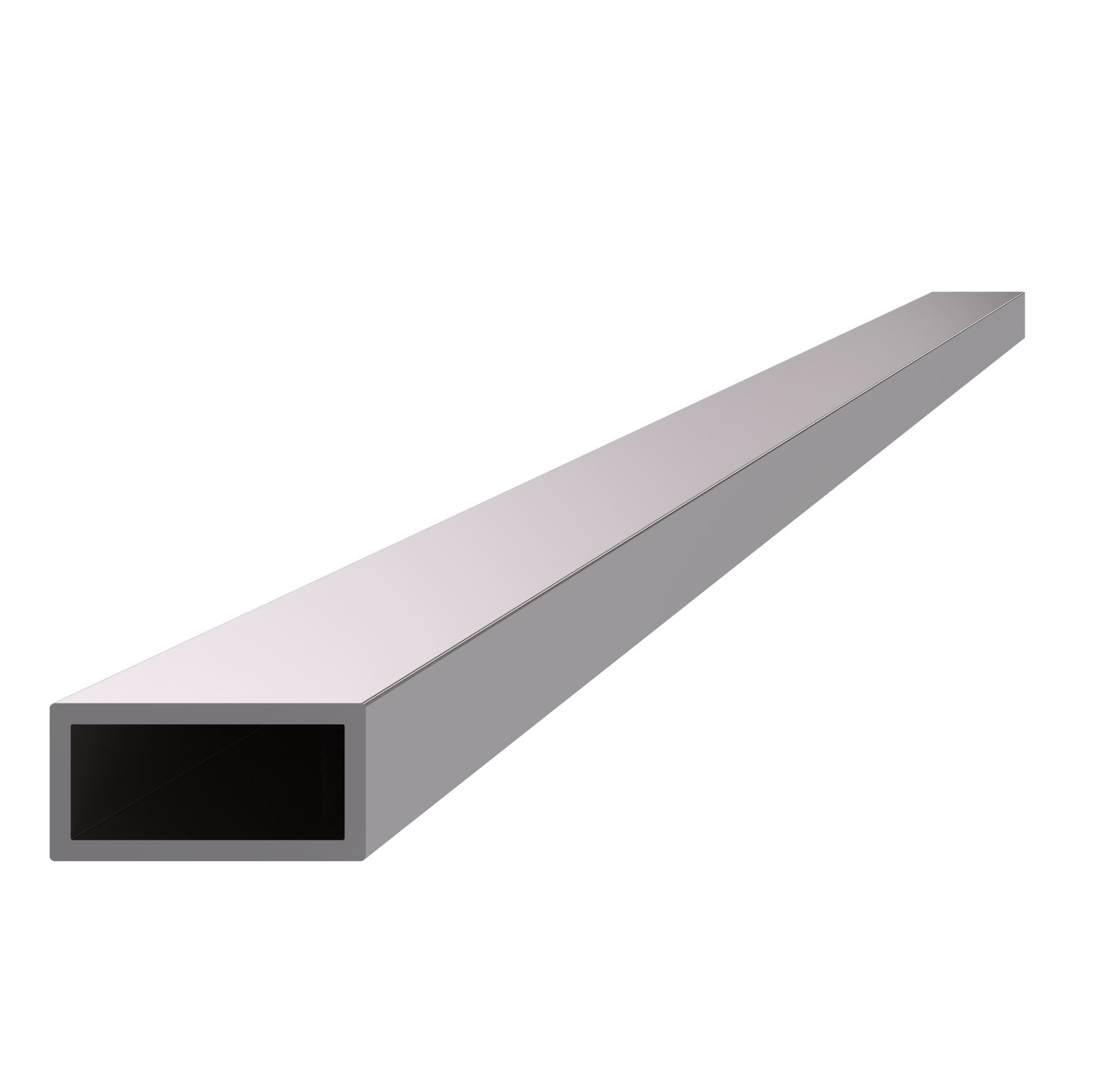 Profil 30 x 15 x 1,5 x 6000 mm, broušená nerez AISI 304
