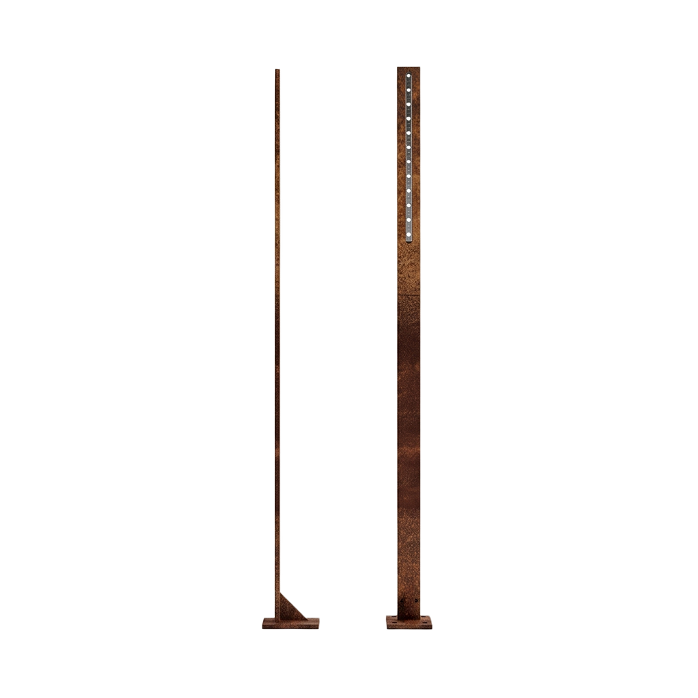 Venkovní LED osvětlení TOWER, barva CORTEN, H-986mm