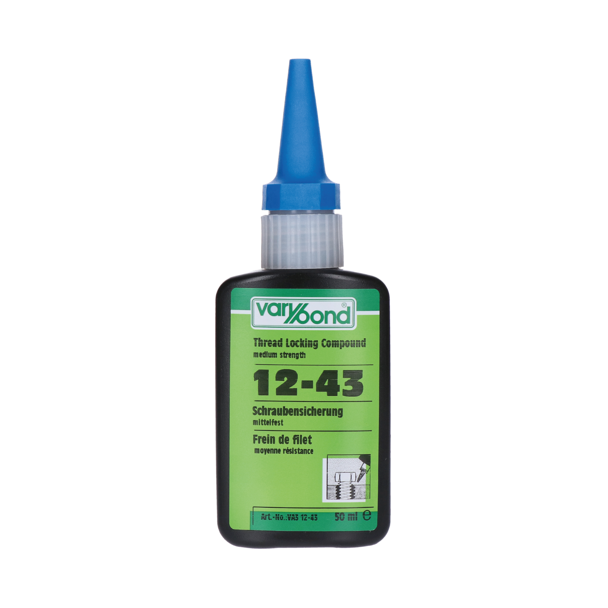 VARYBOND 12-43 zajišťovač závitů (50 ml)