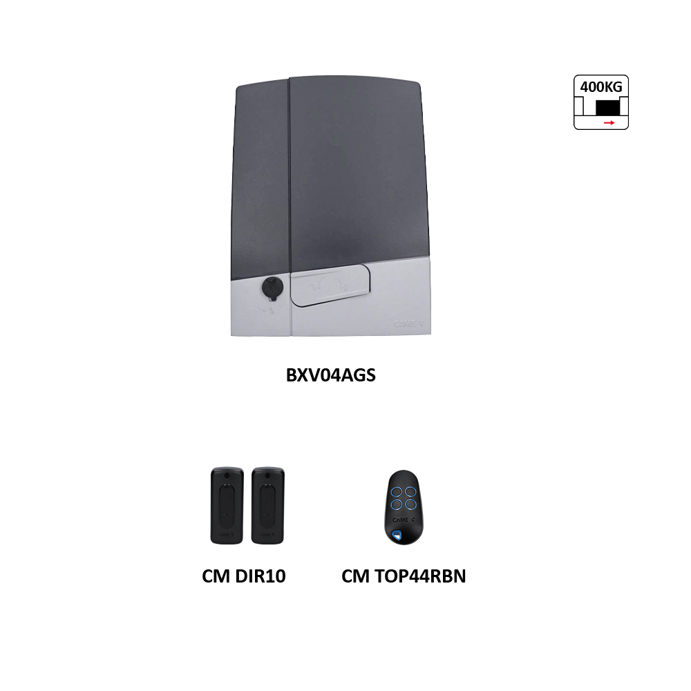 CAME BXV 4 SAFE ATOMO sada pro posuvnou bránu do 400 kg