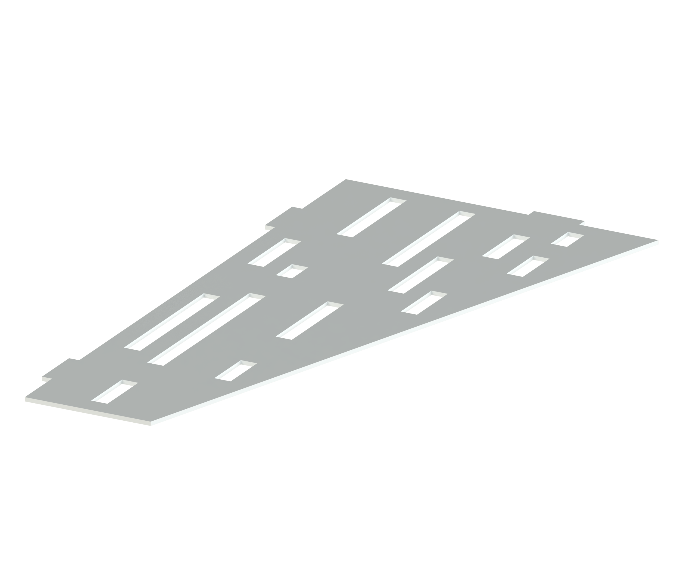 Rohová police do koupelny, broušená nerez AISI 304 / K320