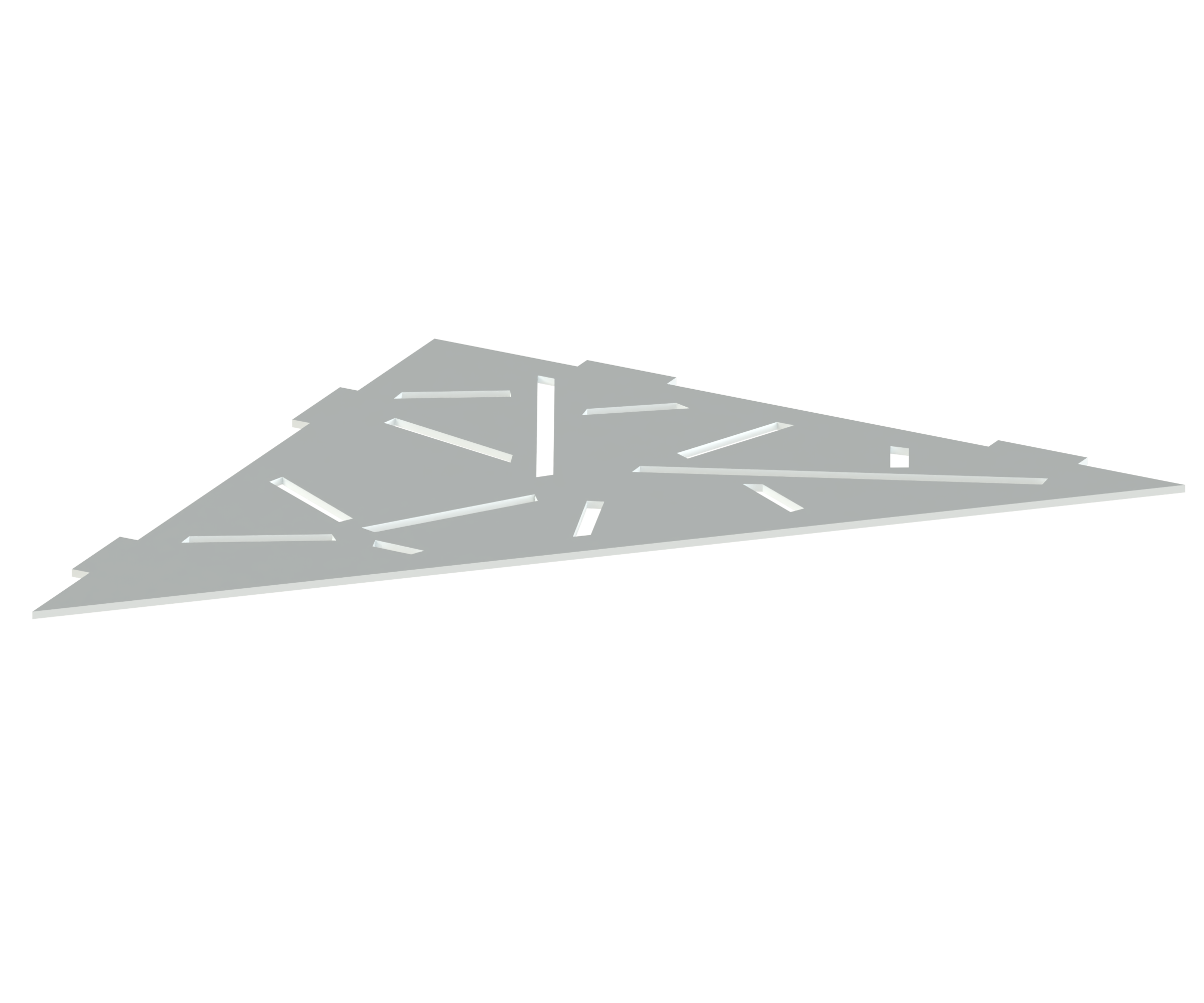 Rohová police do koupelny, broušená nerez AISI 304 / K320