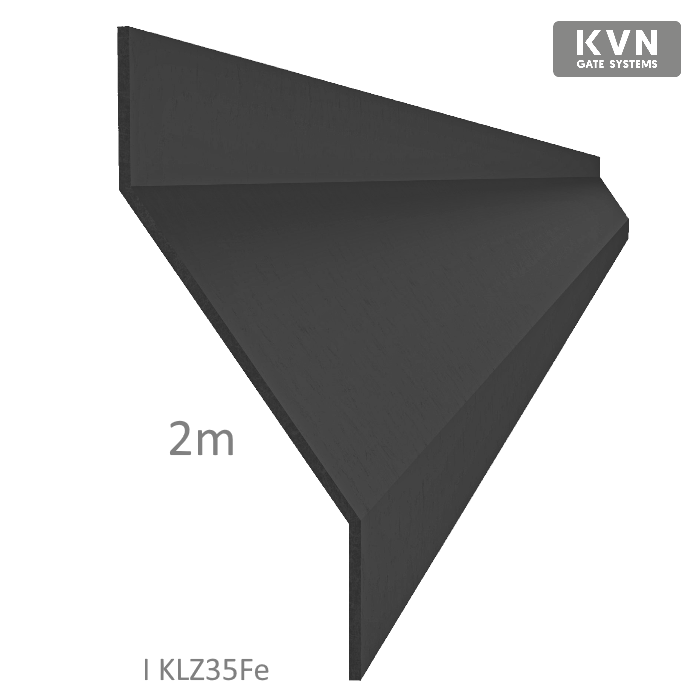 Z-profil lamela 2000mm, bez povrchové úpravy