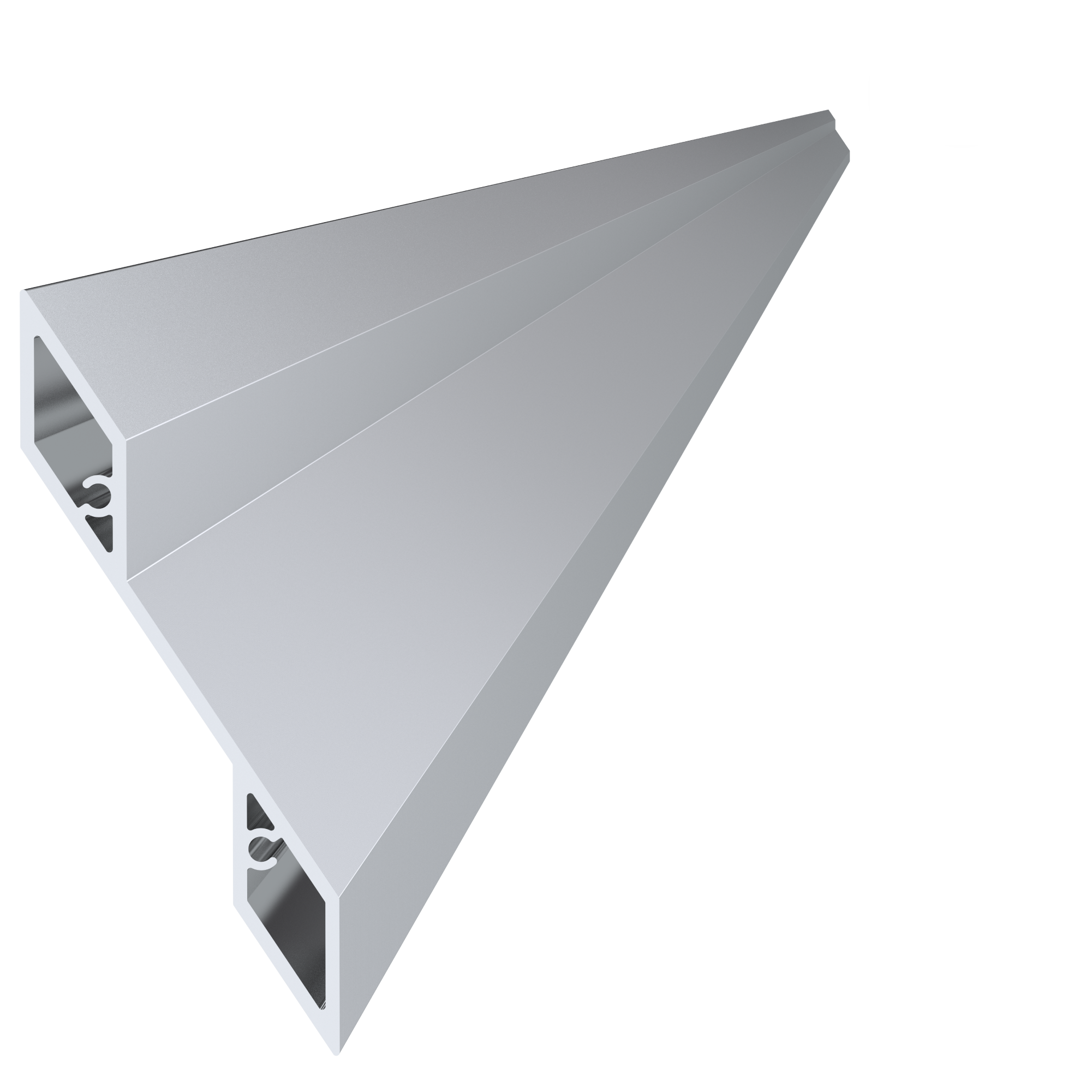 Al profil 115,2 x 24,4 x 6000 mm, bez povrchové úpravy