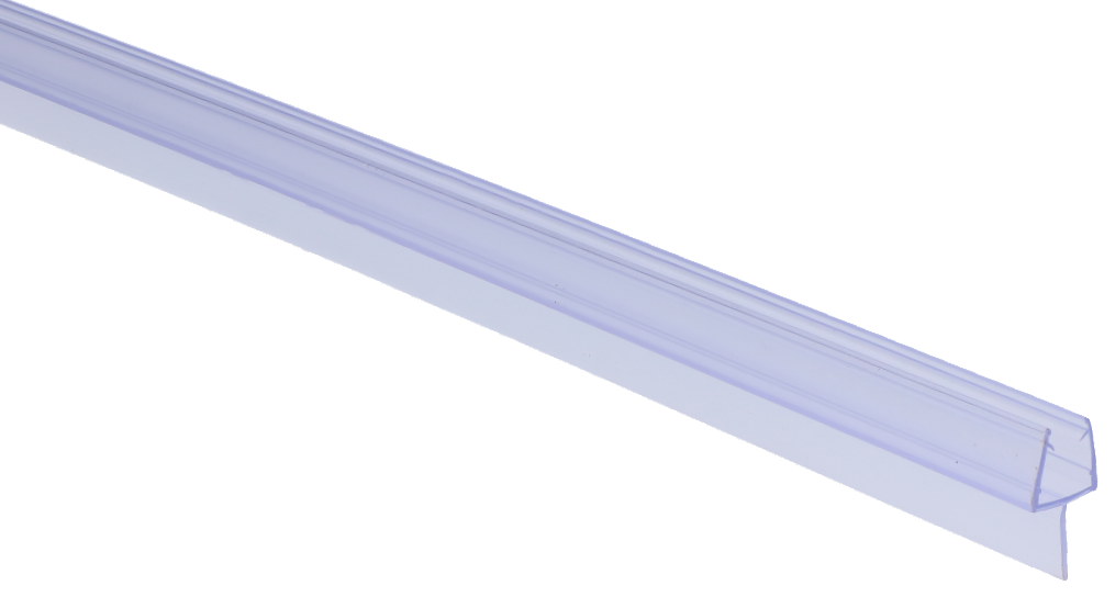 Plastové těsnění na sklo 8 mm, L = 2200 mm