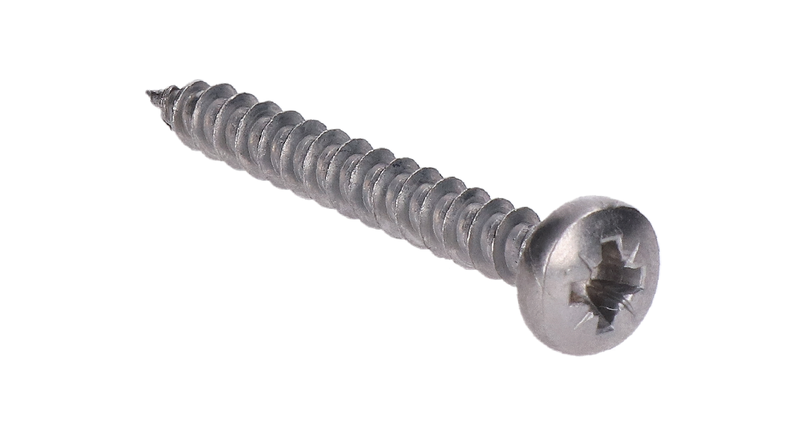 Nerezový vrut samořezný (6x40mm) půlkulatá hlava, AISI304