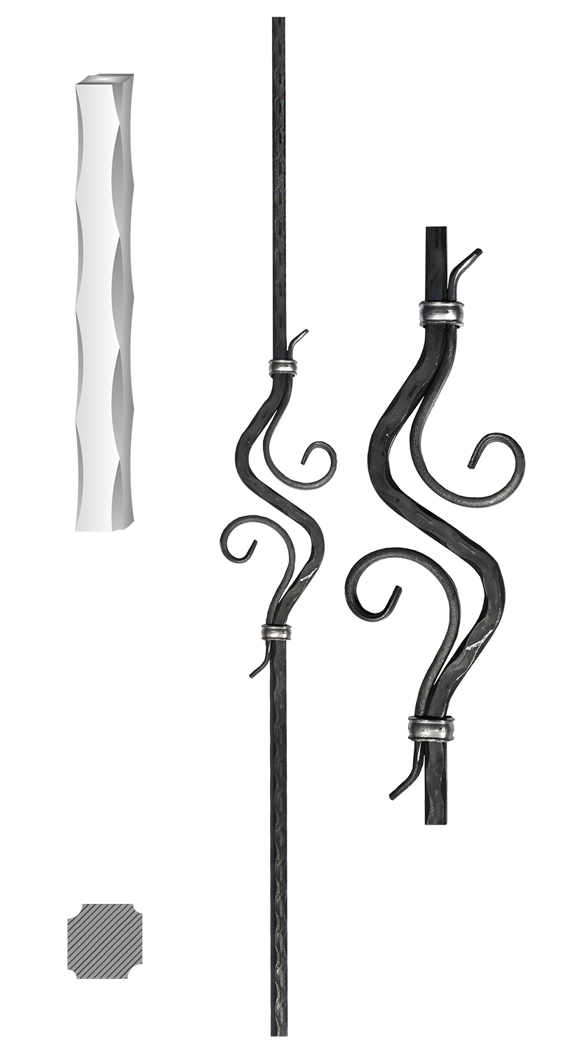 Tyč 12 x 12 mm, 110 x 1000 mm