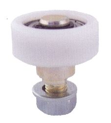 Polyamidové vodící kolečko ø 43mm s ložiskem, M12