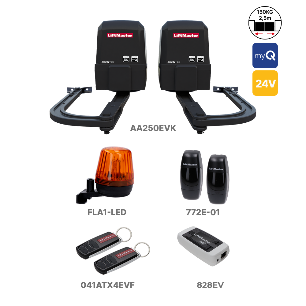 LiftMaster AA250EVK-03 s MyQ rozhraním 828EV