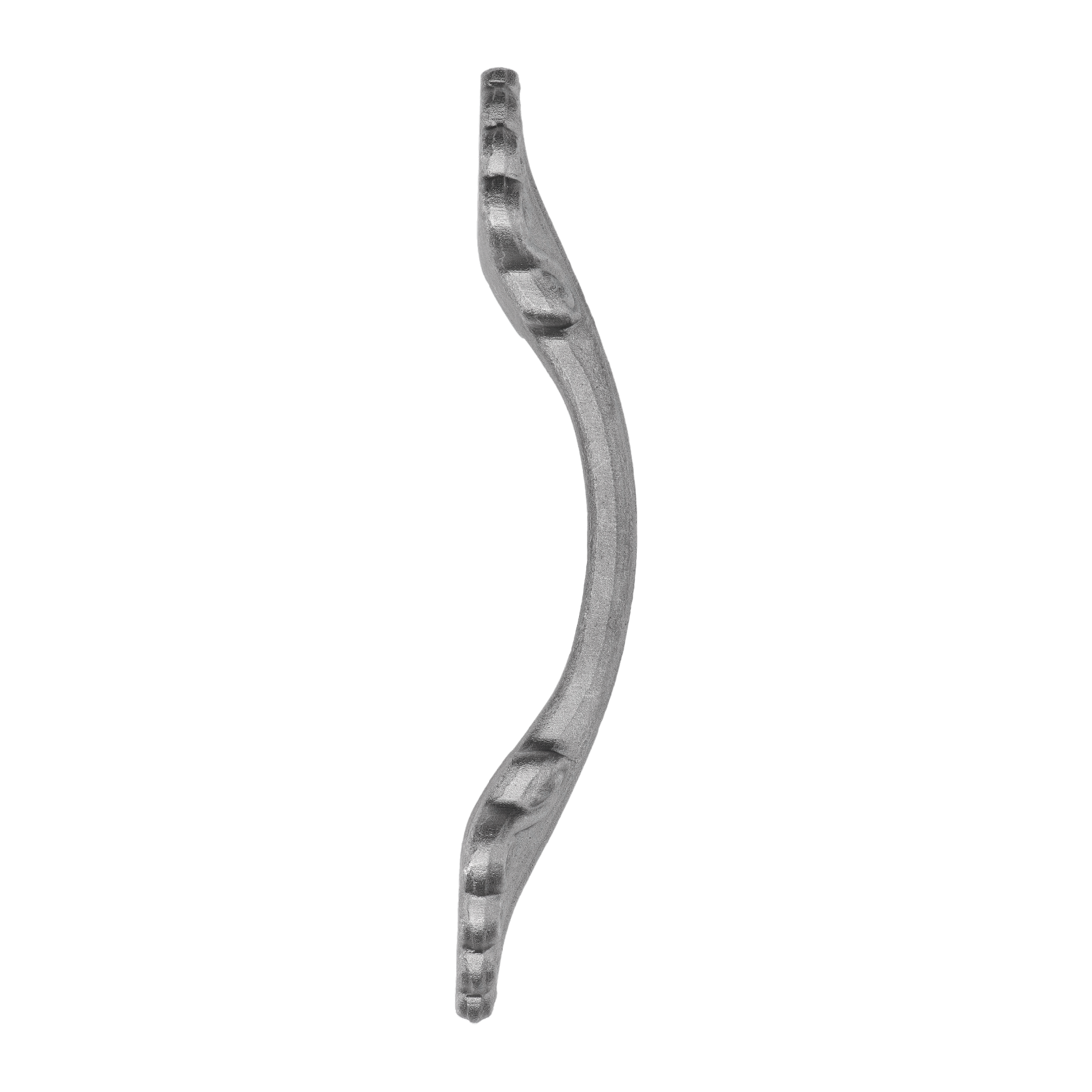 DOPREDAJ: Úchyt kovaný 240 x 70 mm, odsadenie 32 mm