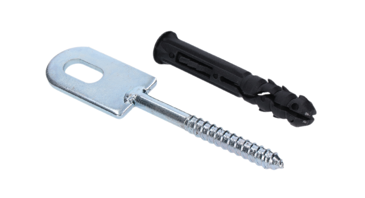 Kotvení plotu 50X25mm s hmoždinkou, zinek