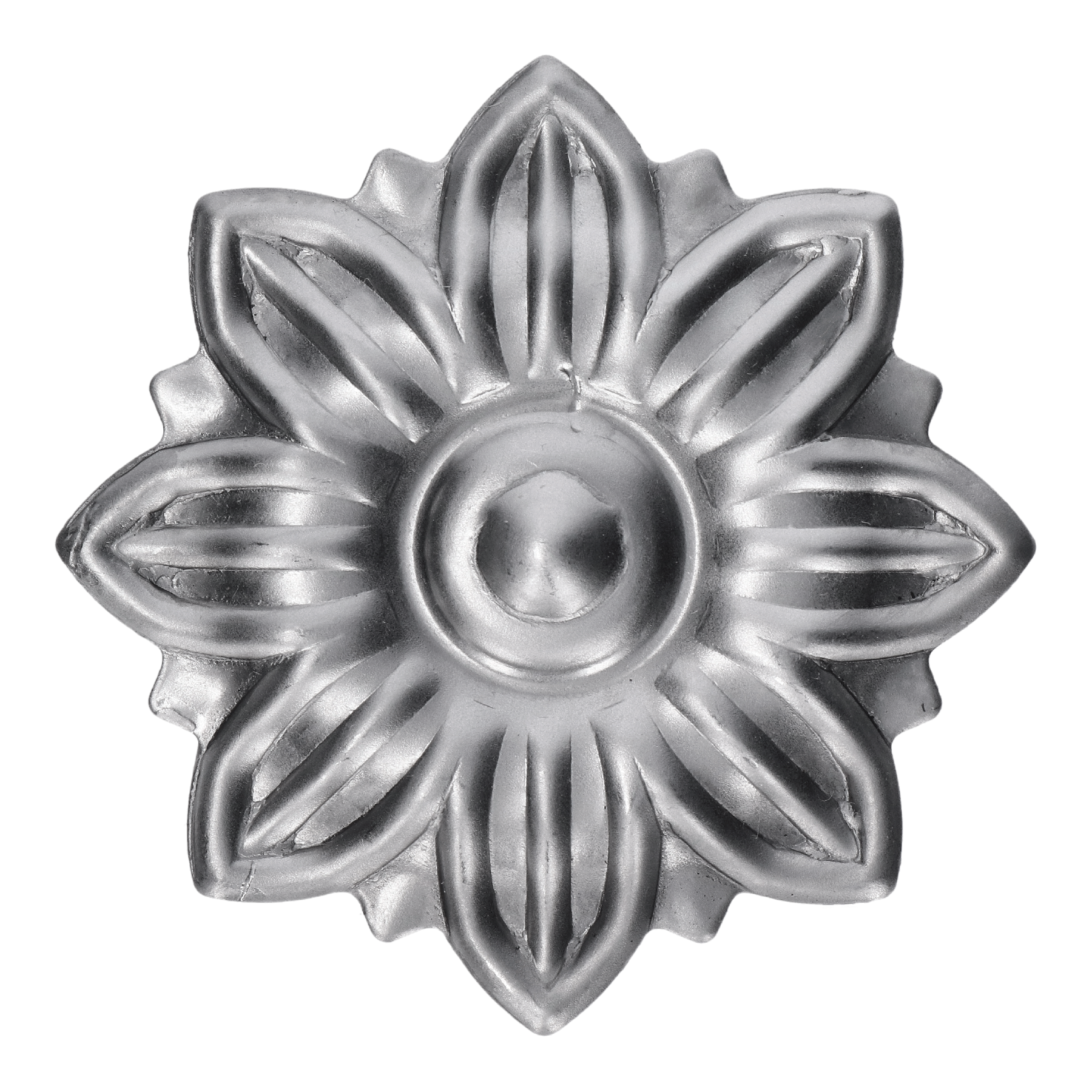 DO VYPRODÁNÍ ZÁSOB - Květ plechový ø 90 mm,  tl. 1,5 mm