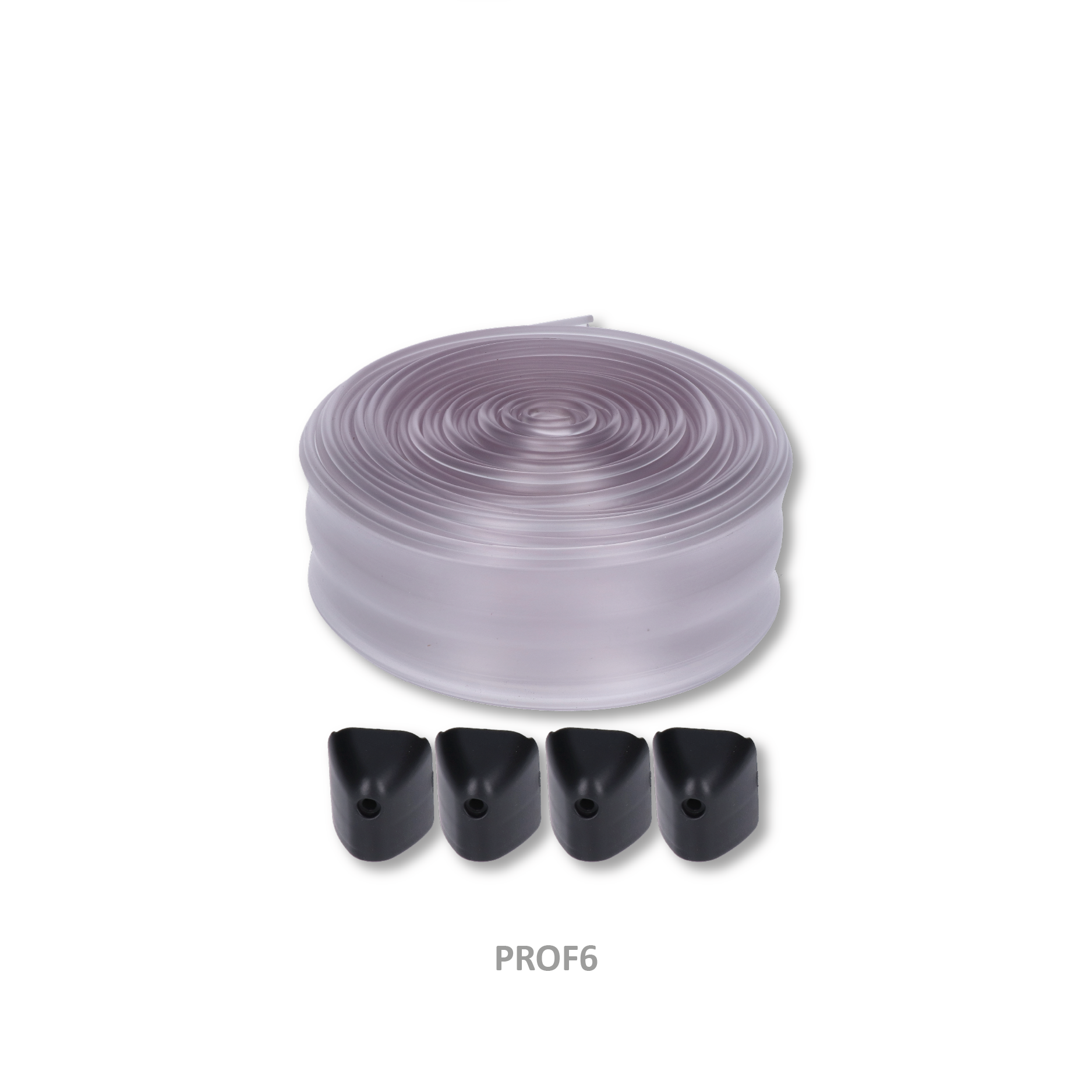 Pružná gumová páska pro AST/ASTL, L-12000m transparentní