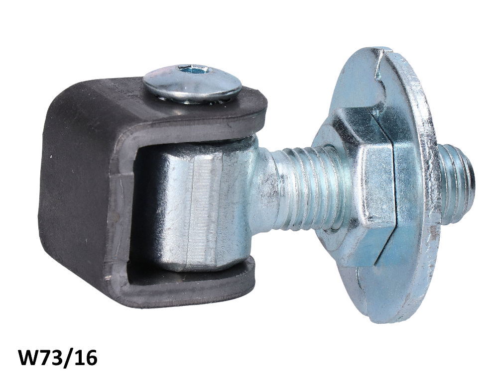 Pant M16 Navařovací, otevíratelný 90°, nastavitelný 1D s kontramaticí, částečně pozinkovaný