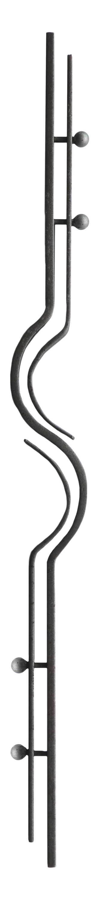 DOPREDAJ tyč 1000 x 100 mm, 20 x 10 mm, 20 x 6 mm