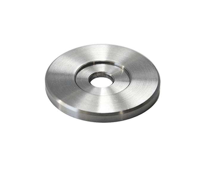 Deska pro boční kotvení sloupu ø 42 mm, broušená AISI 304