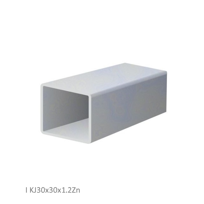 DOPREDAJ Uzavretý profil 30x30x1,2x6000mm -žiarovo zinkovaný