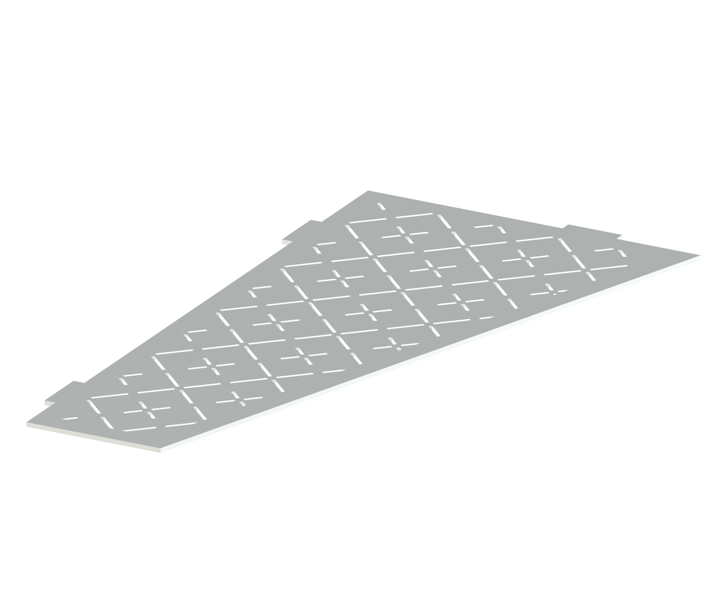 Rohová police do koupelny, broušená nerez AISI 304 / K320