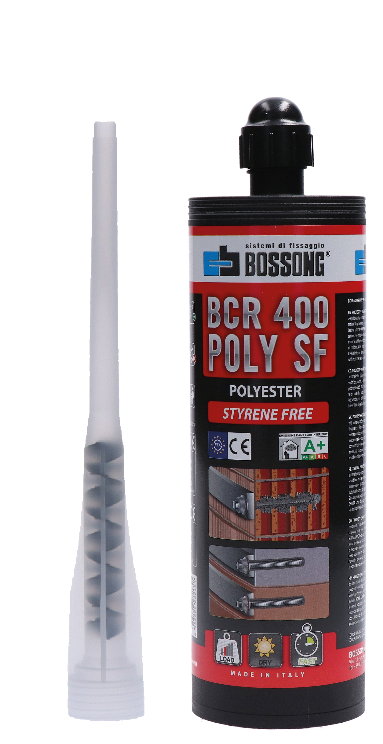 Chemické kotvení 400 ml, polyesterové, bez styrenu