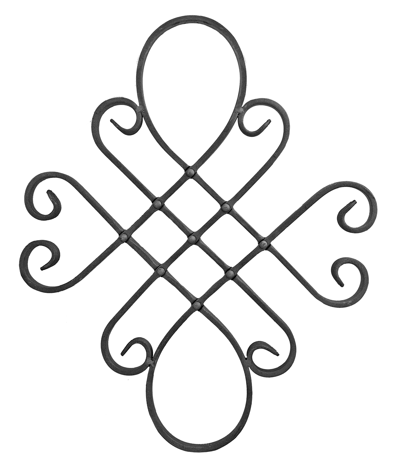 Ornament  400x410 mm, 16x8 mm