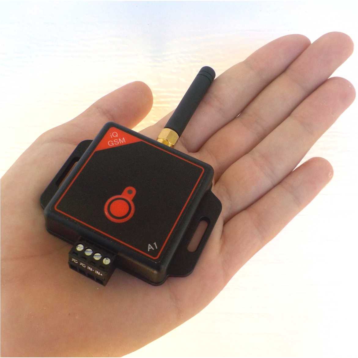 DOPREDAJ GSM diaľkový alarm/pager iQGSMA2, 2x vstup, 2x výstup