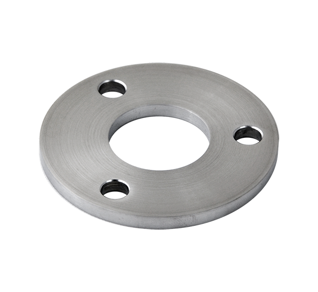 Kotvicí plotna ø 80 mm na trubku ø 33,7 mm, AISI 304