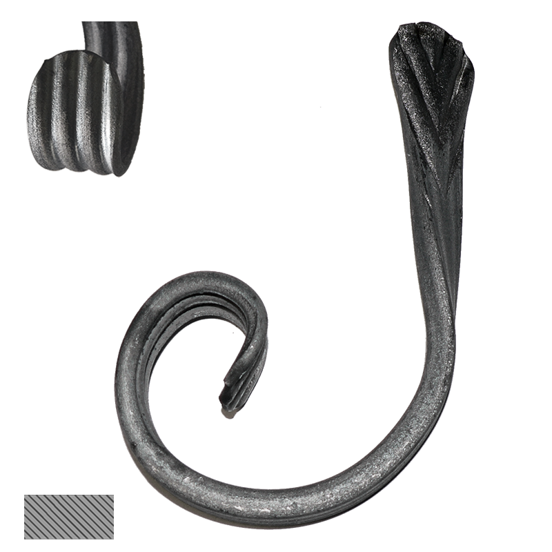 Prvek 12 x 6 mm, 120 x 60 mm, široké rozkování, hladký