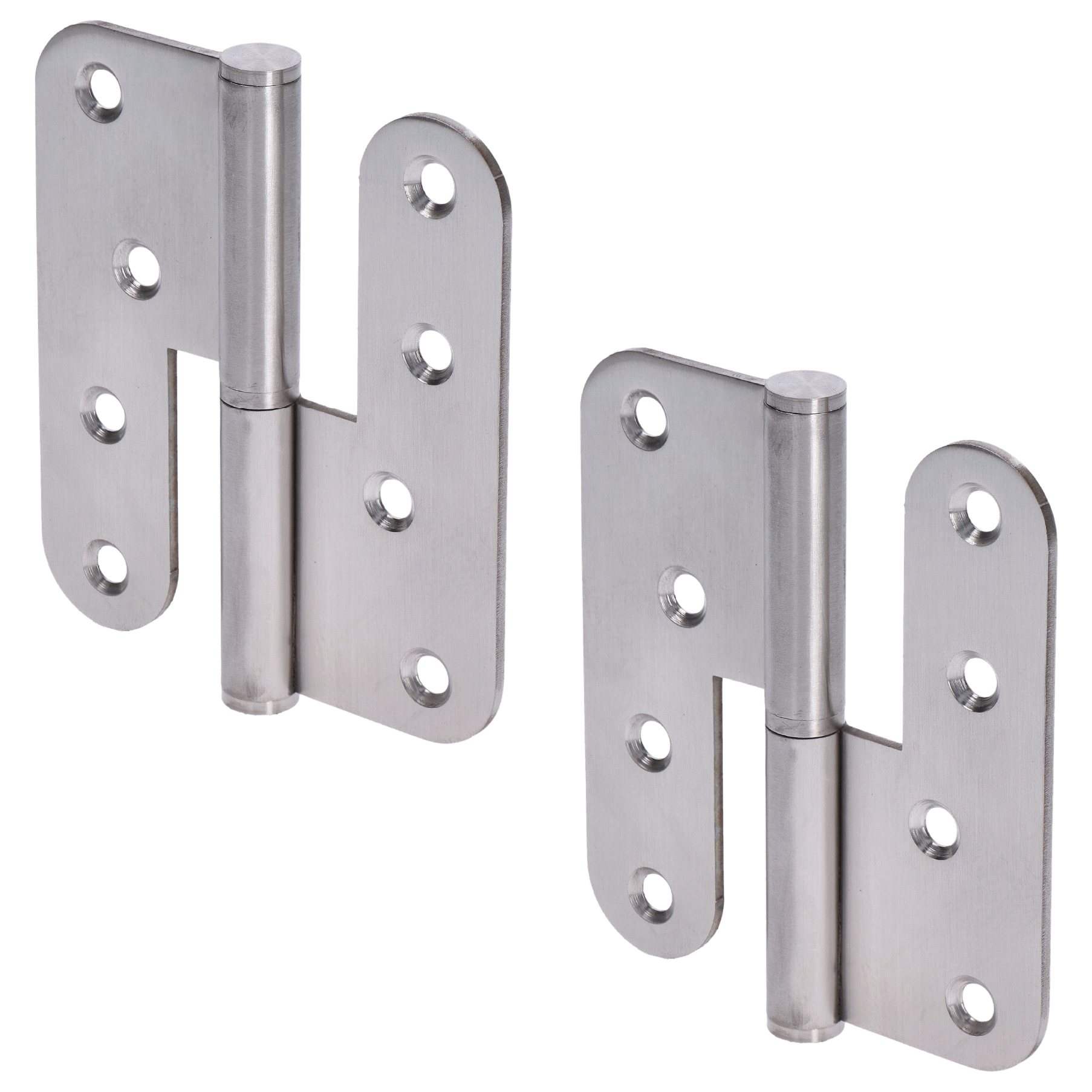 Panty (pravé), max. nosnost: 80kg, broušená nerez AISI304