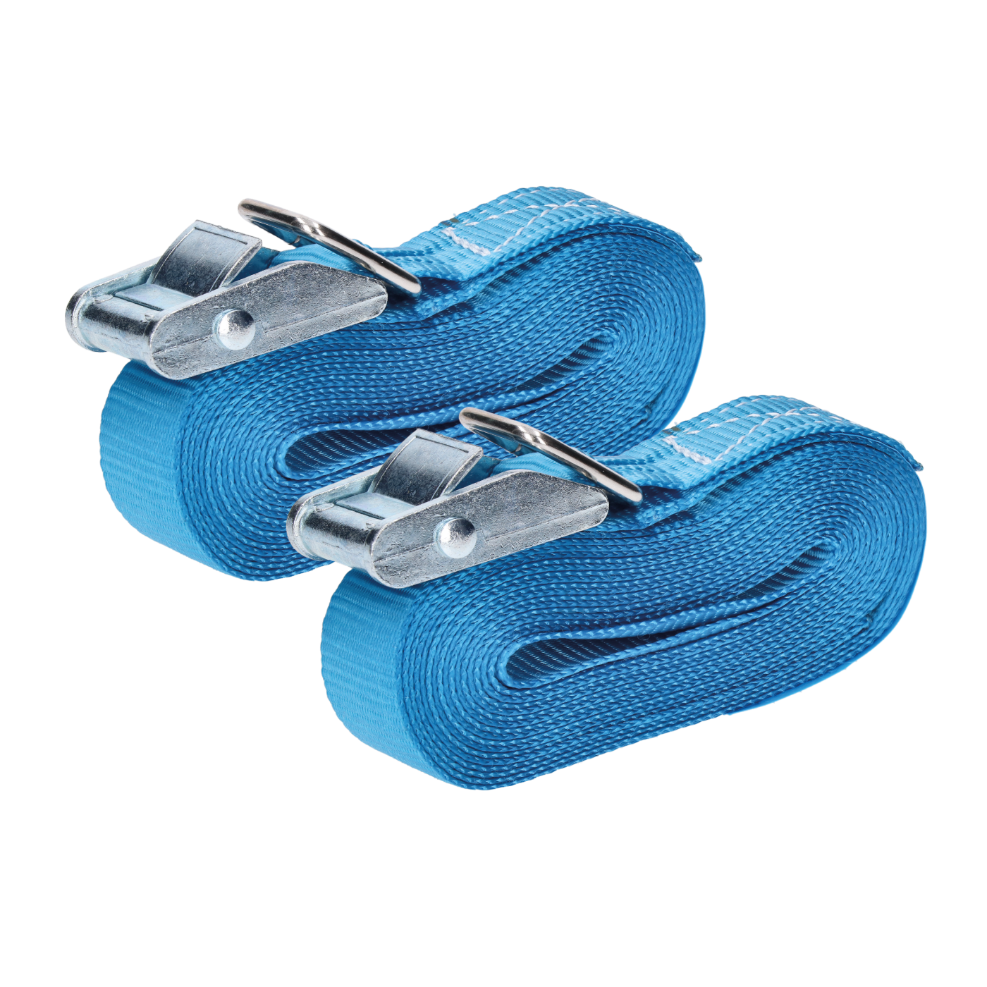 Rychloupínací pás, 4m, 25mm, se sponou a volným koncem, LC 250 daN, vyrobený v souladu s normou ČSN EN 12195-2