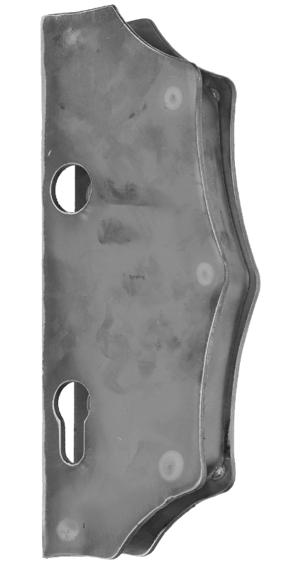 Kazetová sestava pro branku 230 x 93 x 30 mm, hladká