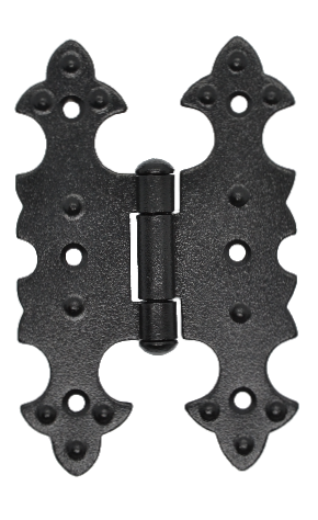 Závěs ozdobný černý,79x55mm