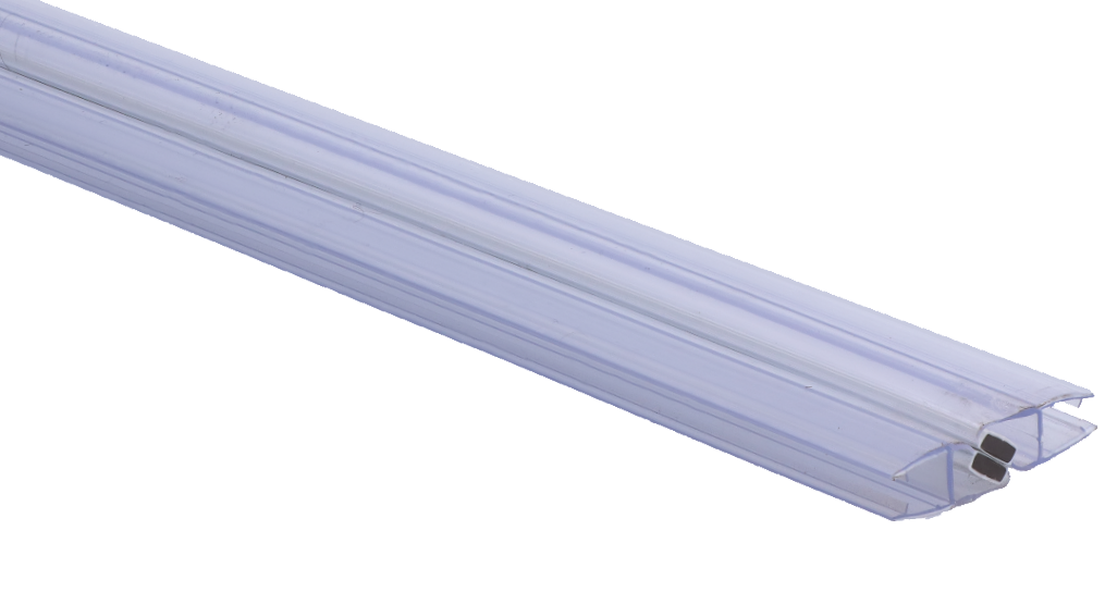 Plastová magnetická těsnění, 180°, L = 2200 mm