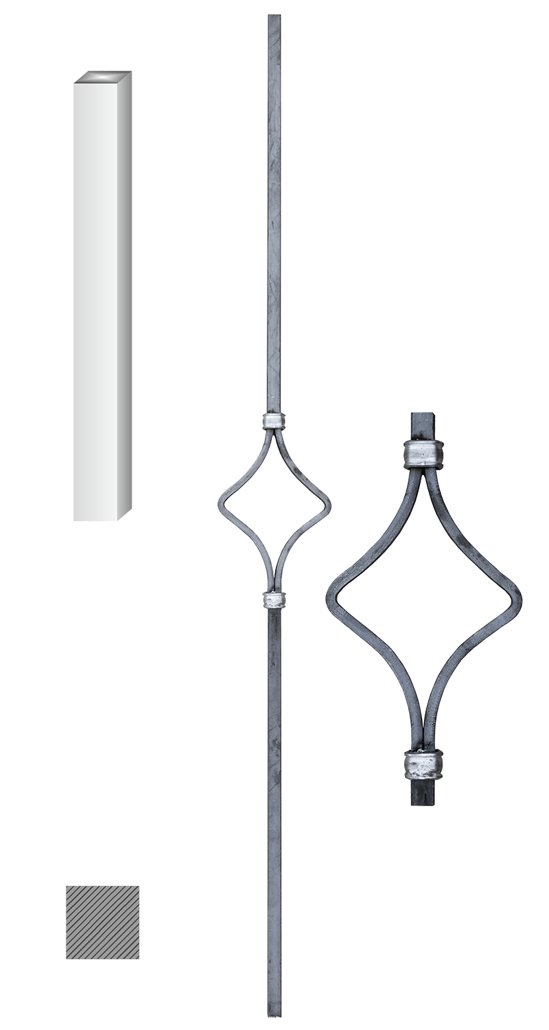 Tyč 12 x 12 x 1000 mm
