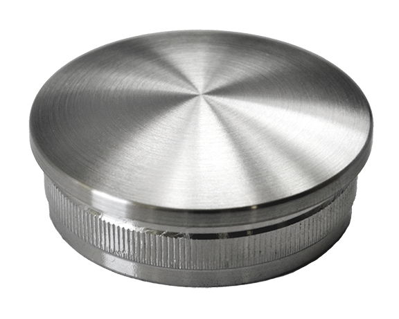 Ukončení na trubku ø 48,3 mm, broušená nerez AISI 304