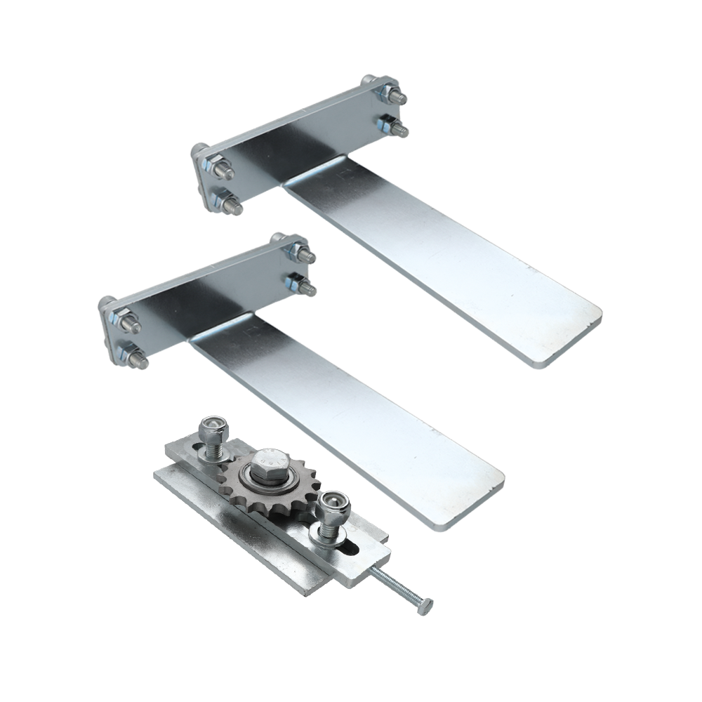 Napínák s konzolami pro jedno nebo dvoukřídlá průmyslová vrata