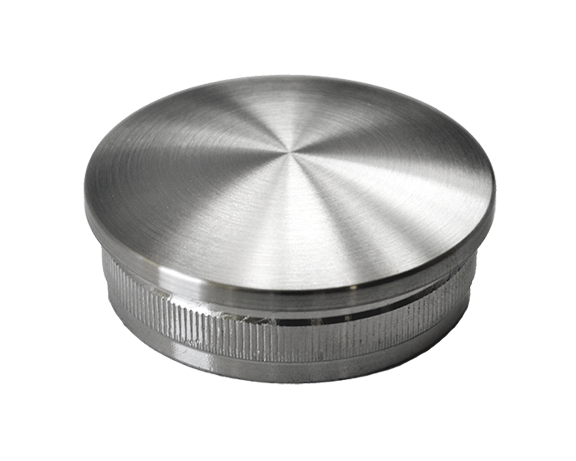 Ukončení na trubku ø 42,4 mm, broušená nerez AISI 316