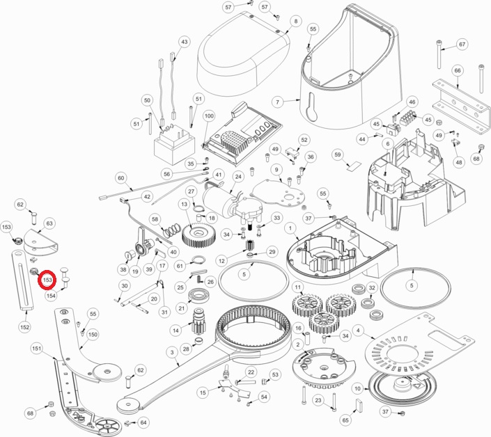 PPD1969.4540 pouzdro výkyvné páky pro HYKE