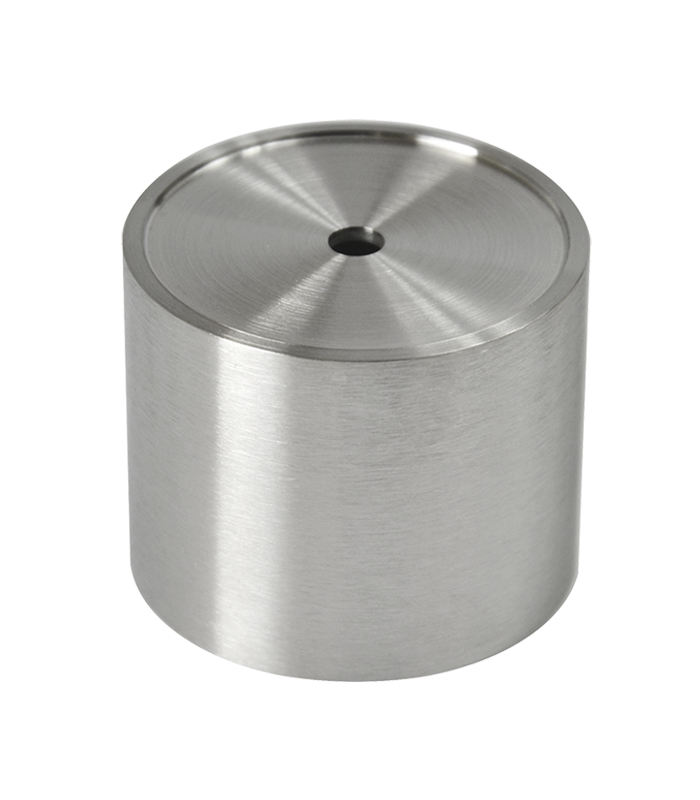 Spojka ø 42 mm na dřevěné madlo EDB-S, broušená AISI 304