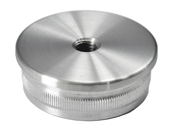 Spodek držáka madla, M8, ø 48,3 mm, broušená AISI 304