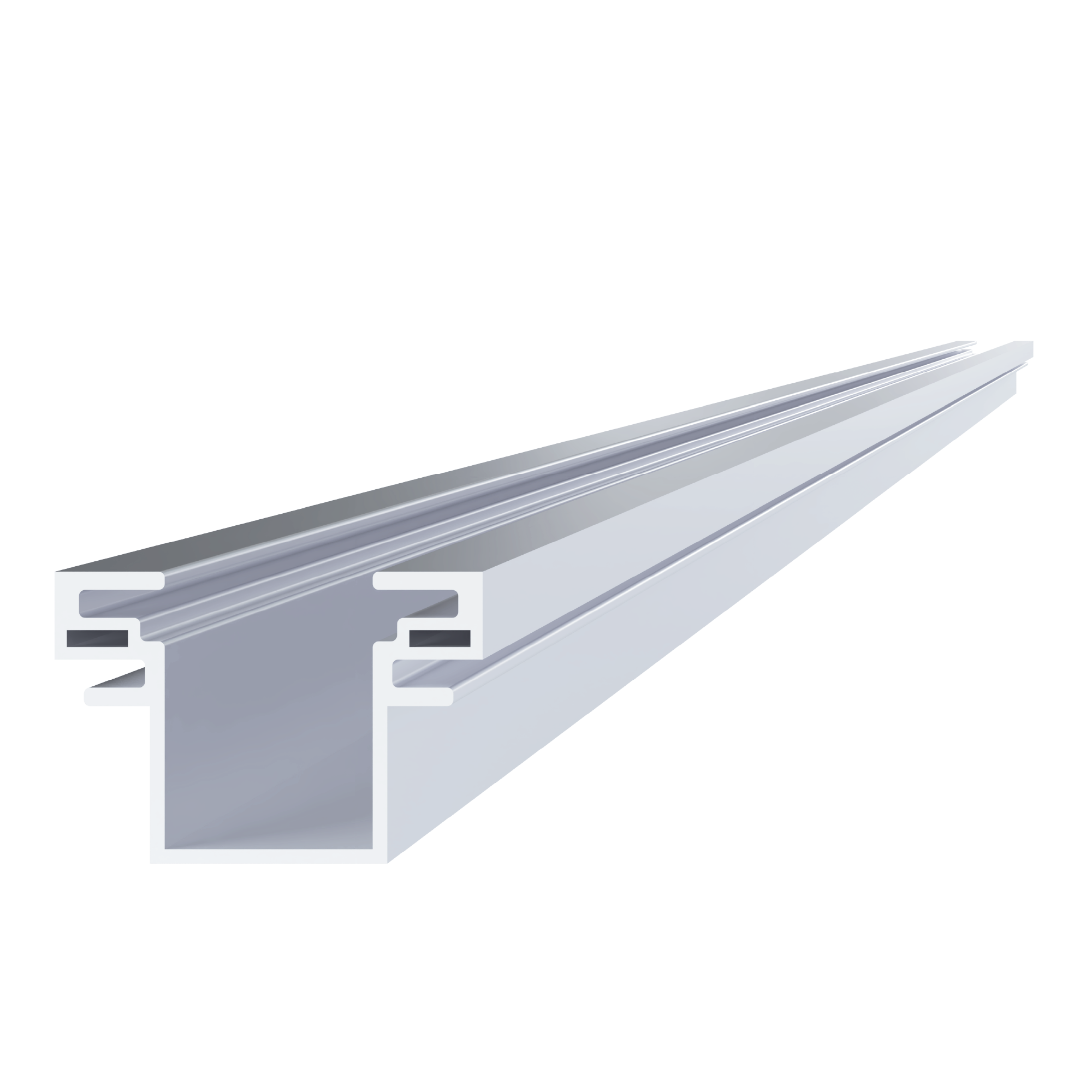 Redukce pro profily W-16mm, bez povrchové úpravy, L-2000mm