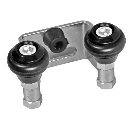 Horní doraz s gumovými kladkami pro profil 40mm