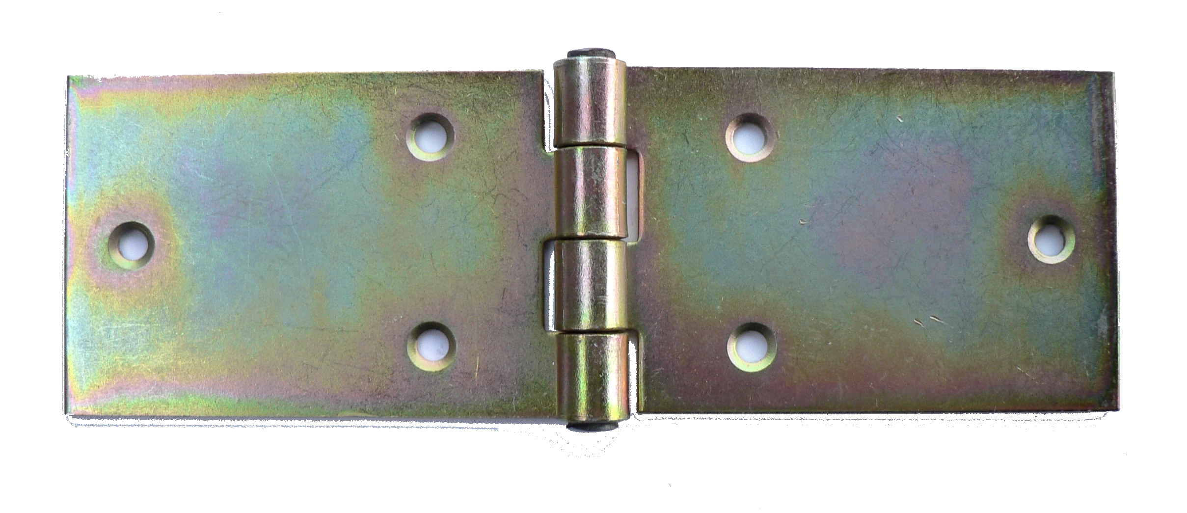 Závěs pásový 154 x 50 mm, žlutý zinek