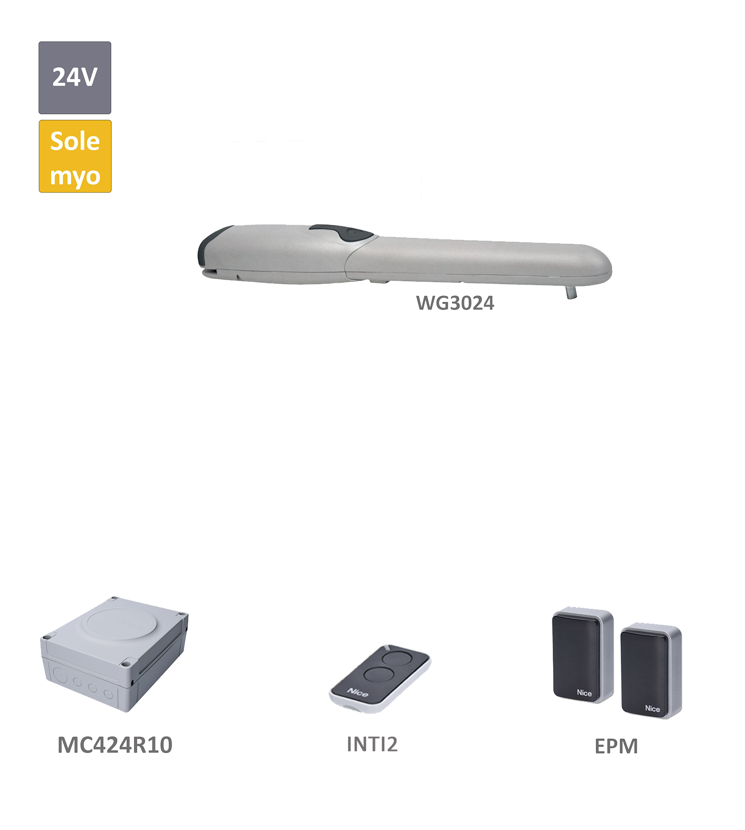 WINGO sada pro jednokřídlovou bránu do 3,5m/křídlo