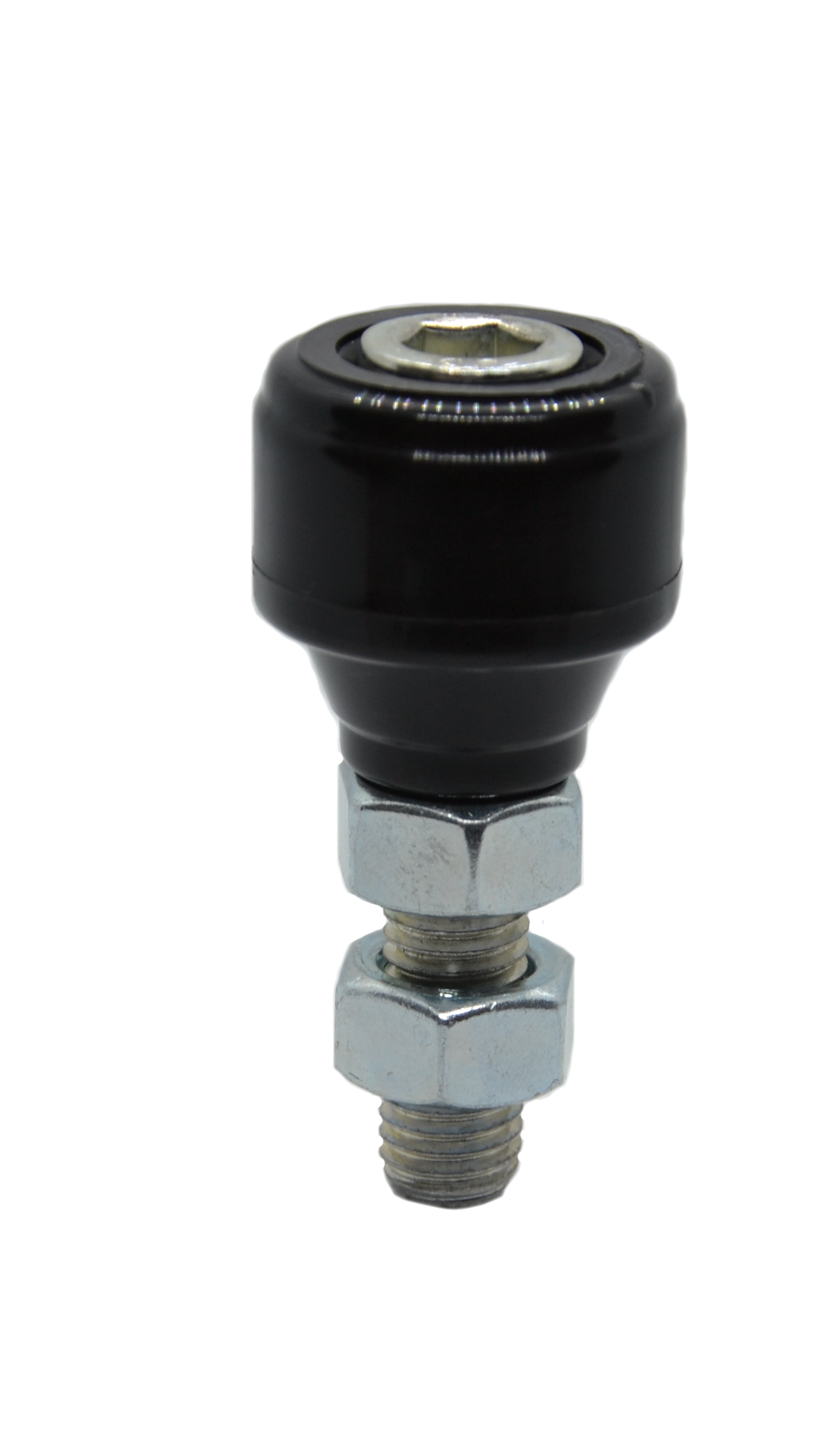 Polyamidové vodící kolečko D-36mm, H-39mm, M12 pro horní vedení posuvných bran