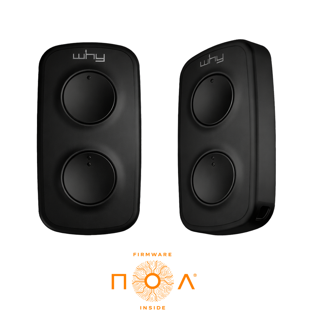 Vysílač LITE MINI NOA 2-kanál, 433 MHz, černá