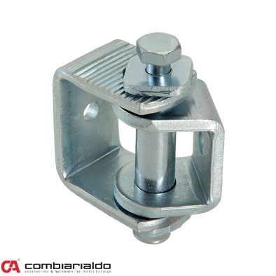 Combi Arialdo Navařovací pant M10x85mm, otevíratelný 90°, nastavitelný 1D, pozinkovaný