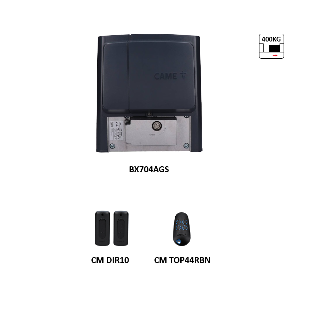 CAME BX704 PLUS ATOMO sada pro posuvnou bránu do 400 kg