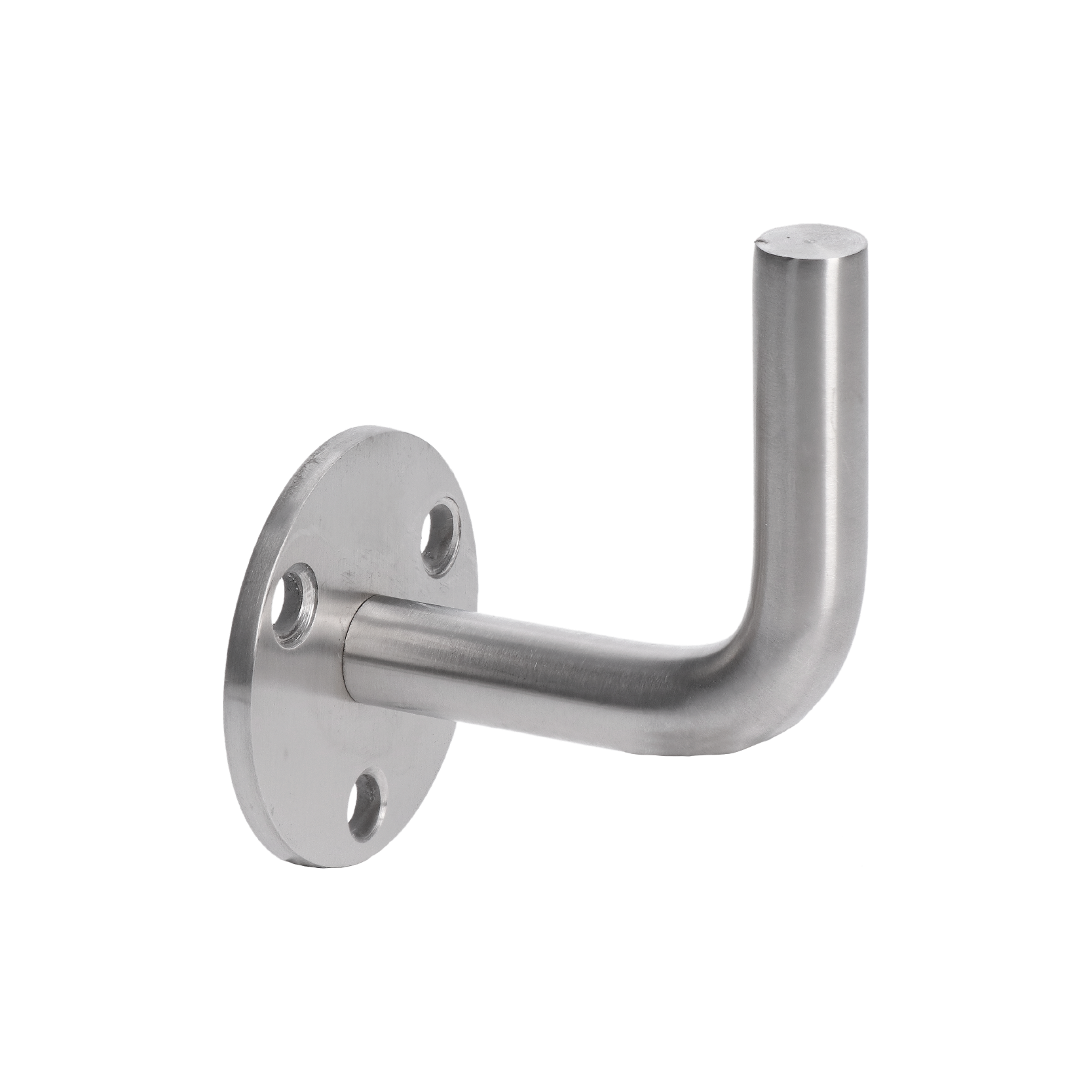 Držák madla na stěnu, navařovací, broušená nerez AISI 304