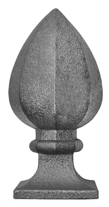 Šiška 155mm, podstavec 80x80mm, dutá